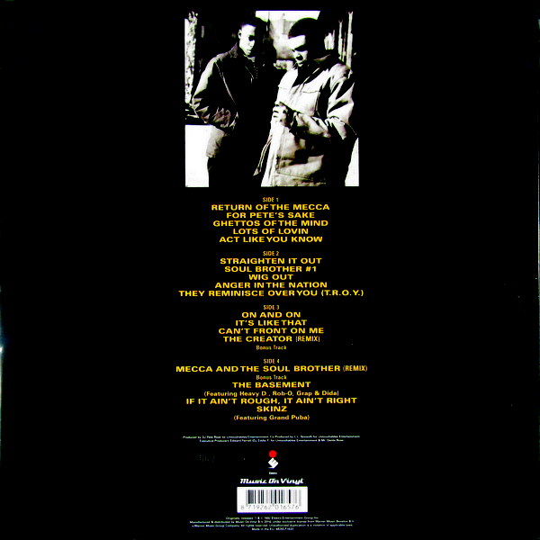 mecca and the soul brother - Col Vinyl LP